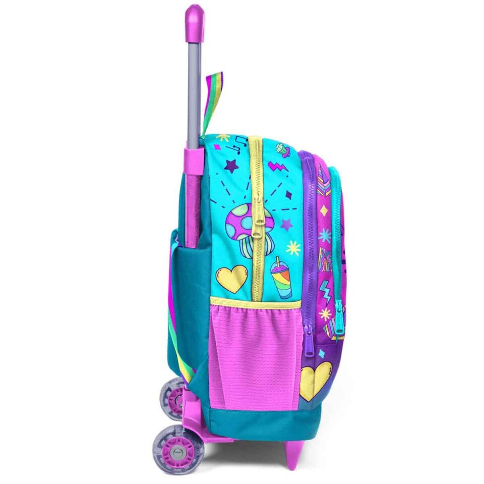 Yaygan Coral High Çekçek Sırt Çanta Işıklı Tekerlek 23954