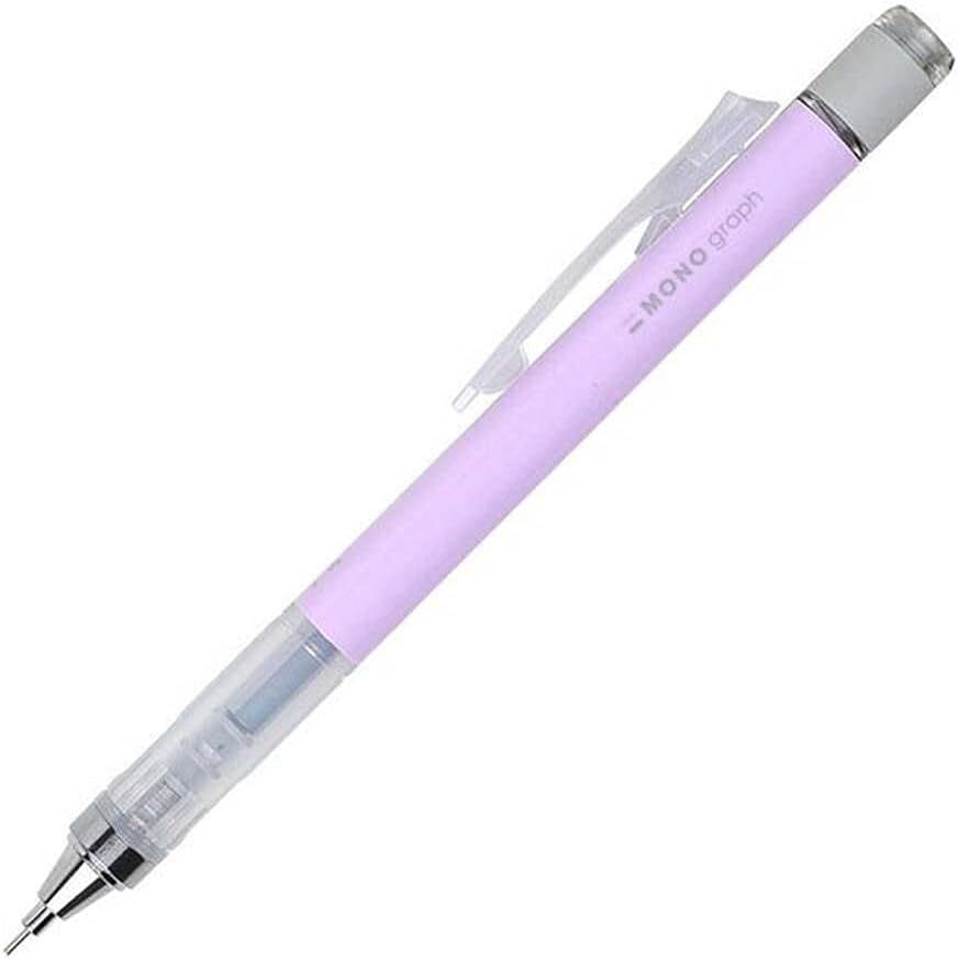 Tombow Mono Graph Pastel Mekanik Kurşun Kalem 0,5 Mm Blisterli 1 Adet Lavanta