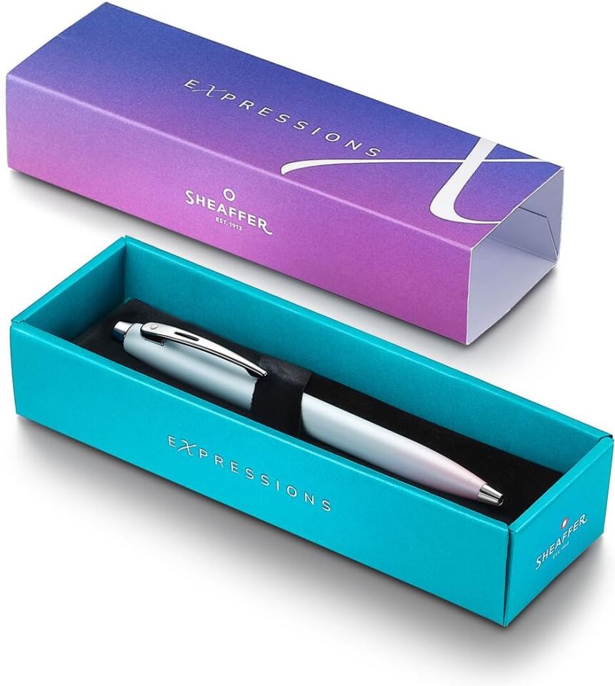 Scrikss 9376-2 100 Expression Roller Sedefli Mavi-Pembe Degradeli