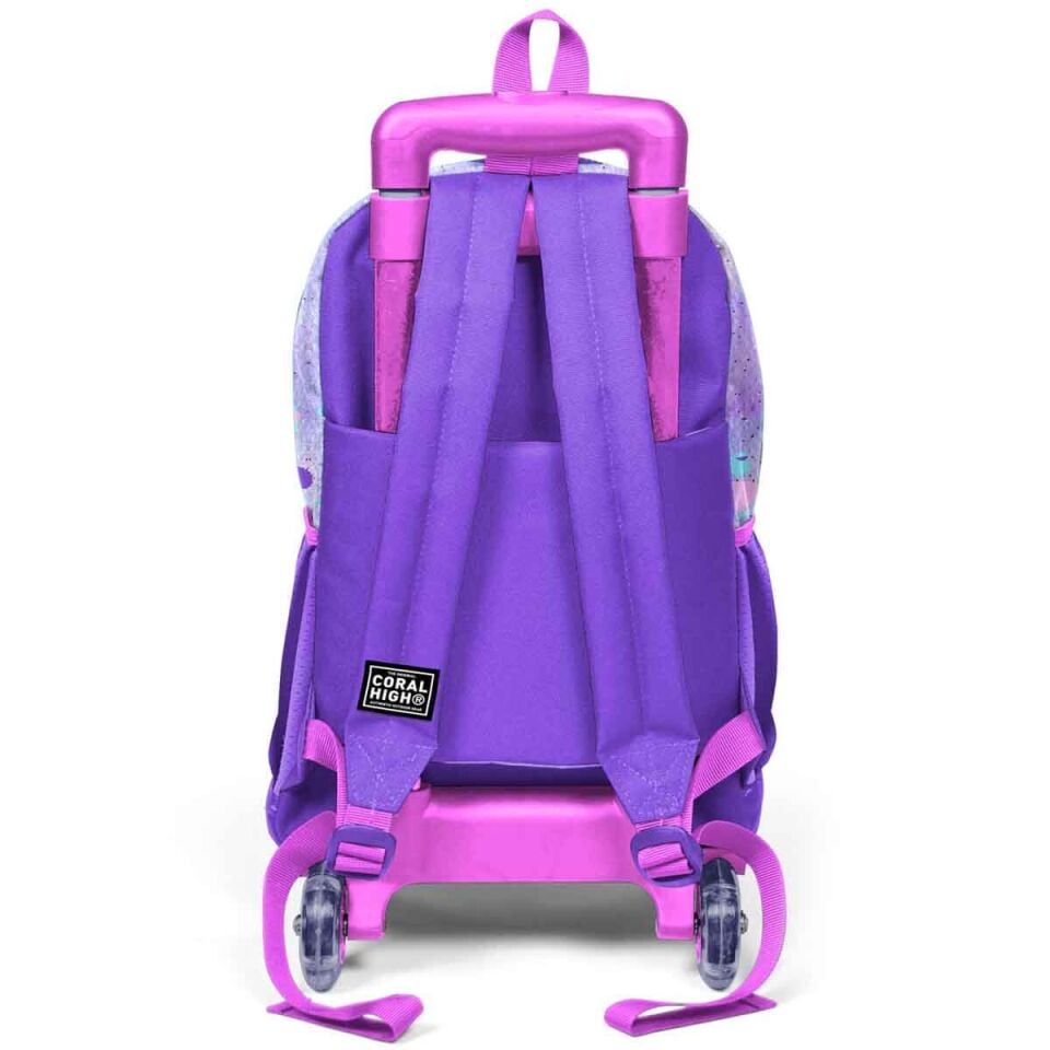 Yaygan Coral High Çekçek Sırt Çanta Işıklı Tekerlek 23955