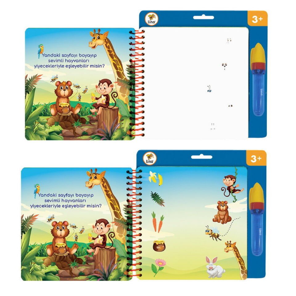 Lino Aqua Magic Book Oyunlar Sihirli Boyama Kitabı
