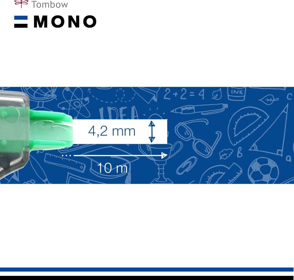 Tombow Mono Yt4 Şerit Silici 4,2 Mmx10 M
