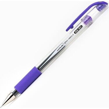 Uniball Signo Needle 0.38 İğne Uçlu Jel Kalem Mor