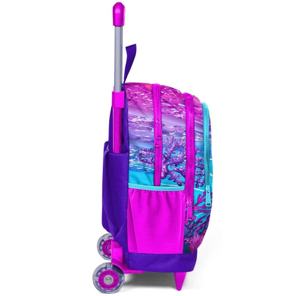 Yaygan Coral High Çekçek Sırt Çanta Işıklı Tekerlek 23956