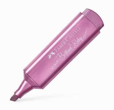 Faber-Castell Fosforlu Kalem 46 Metalik Yakut