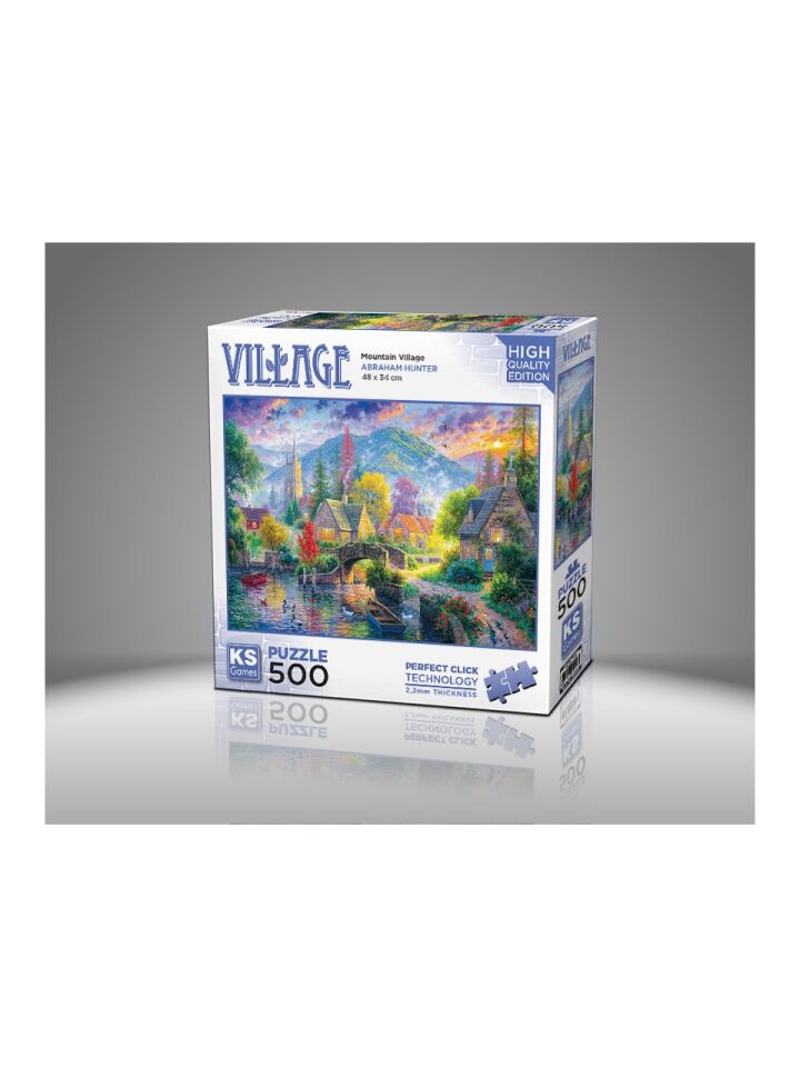 Ks Games Puzzle 500 Mountain Village