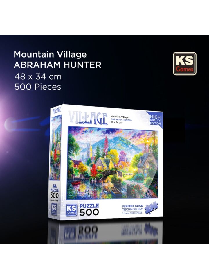 Ks Games Puzzle 500 Mountain Village