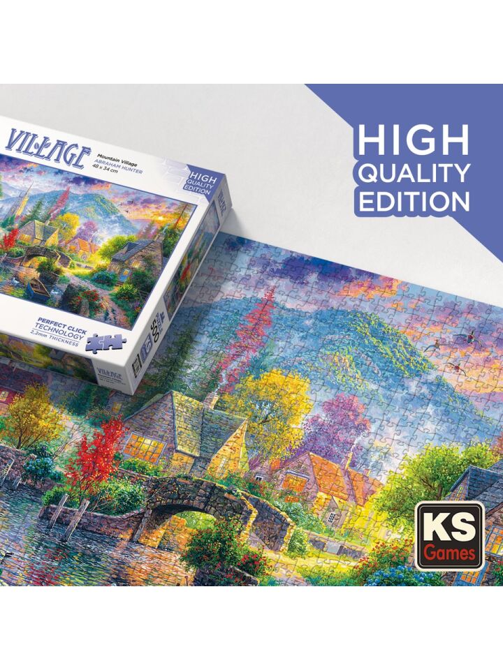 Ks Games Puzzle 500 Mountain Village