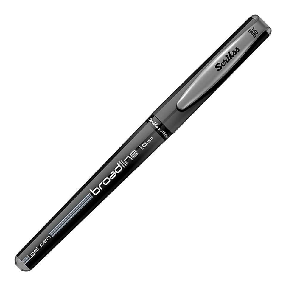 Scrikss Broadline Jel Kalem 1.0 Mm Siyah