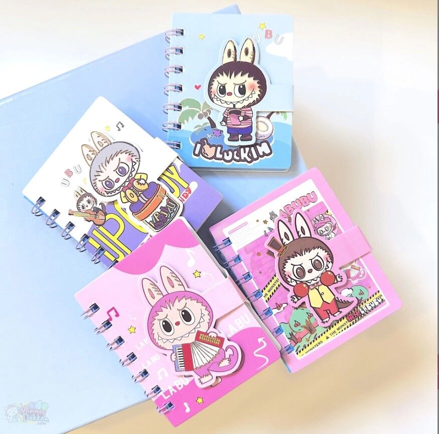 Taros Unick Color Labubu A7 Spralli Not Defteri