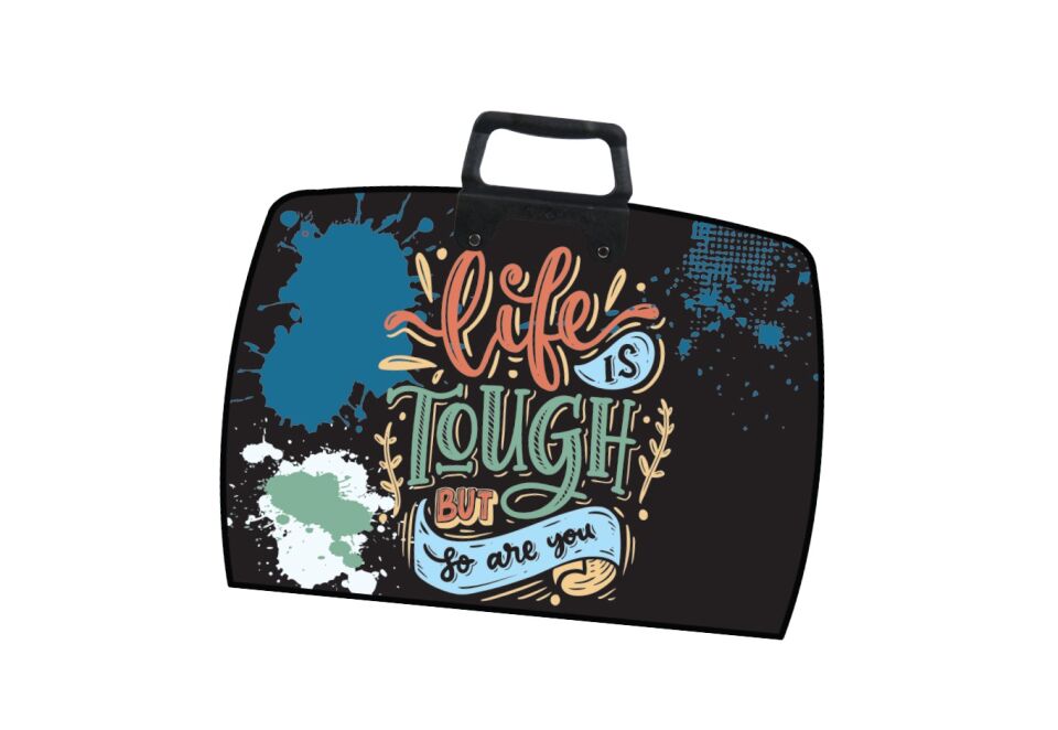 Abka Art College Çanta 38x55 Yazılı Seri