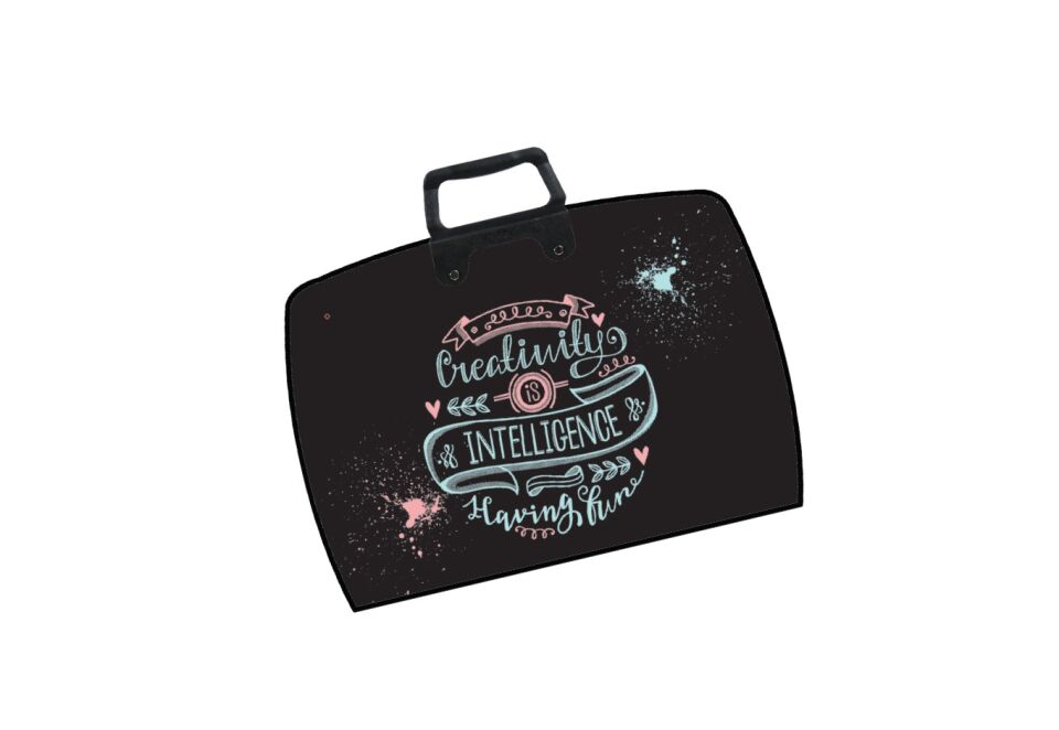 Abka Art College Çanta 38x55 Yazılı Seri