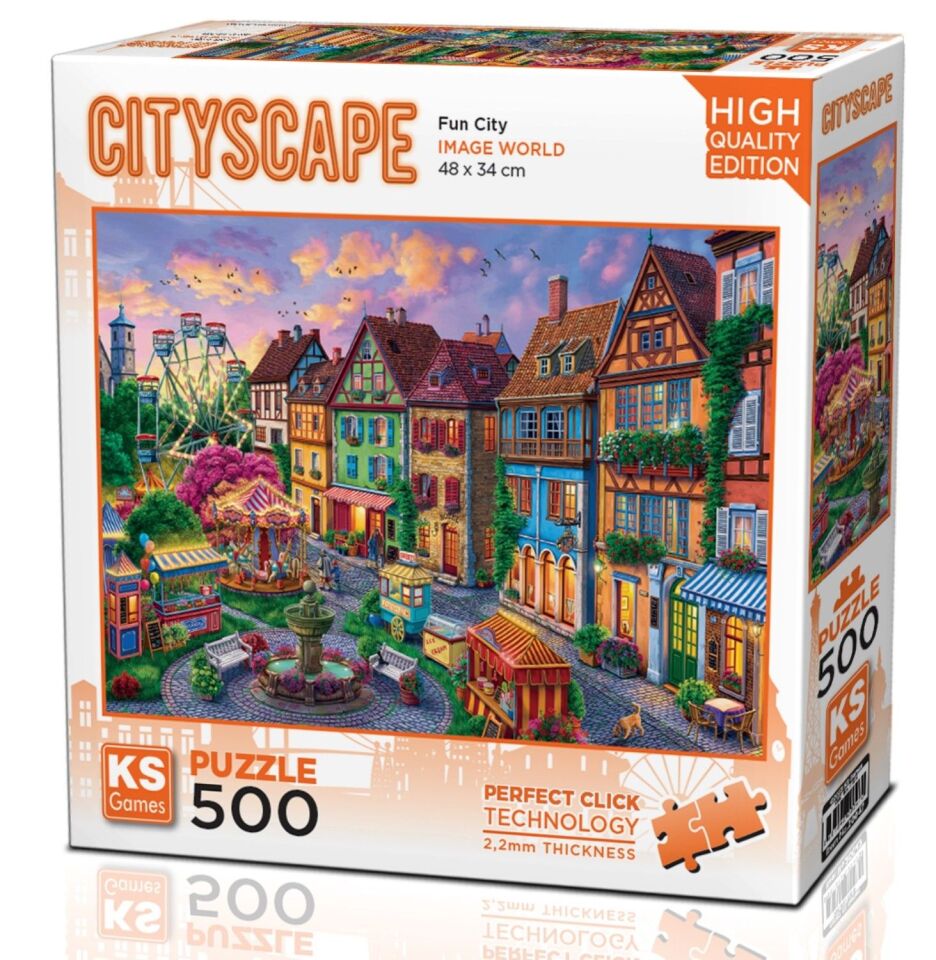 Ks Games Puzzle 500 Fun City