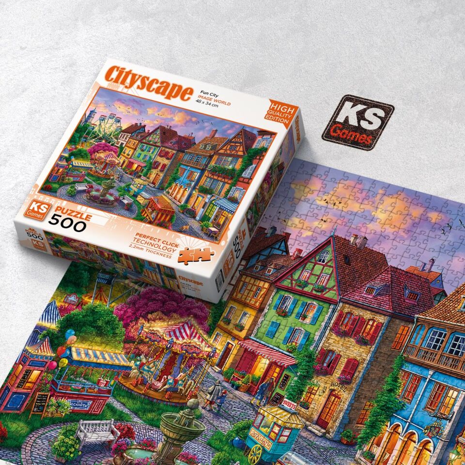 Ks Games Puzzle 500 Fun City