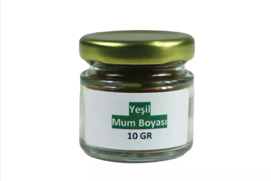 Kmy Yeşil Toz Mum Boyası 10 Gr