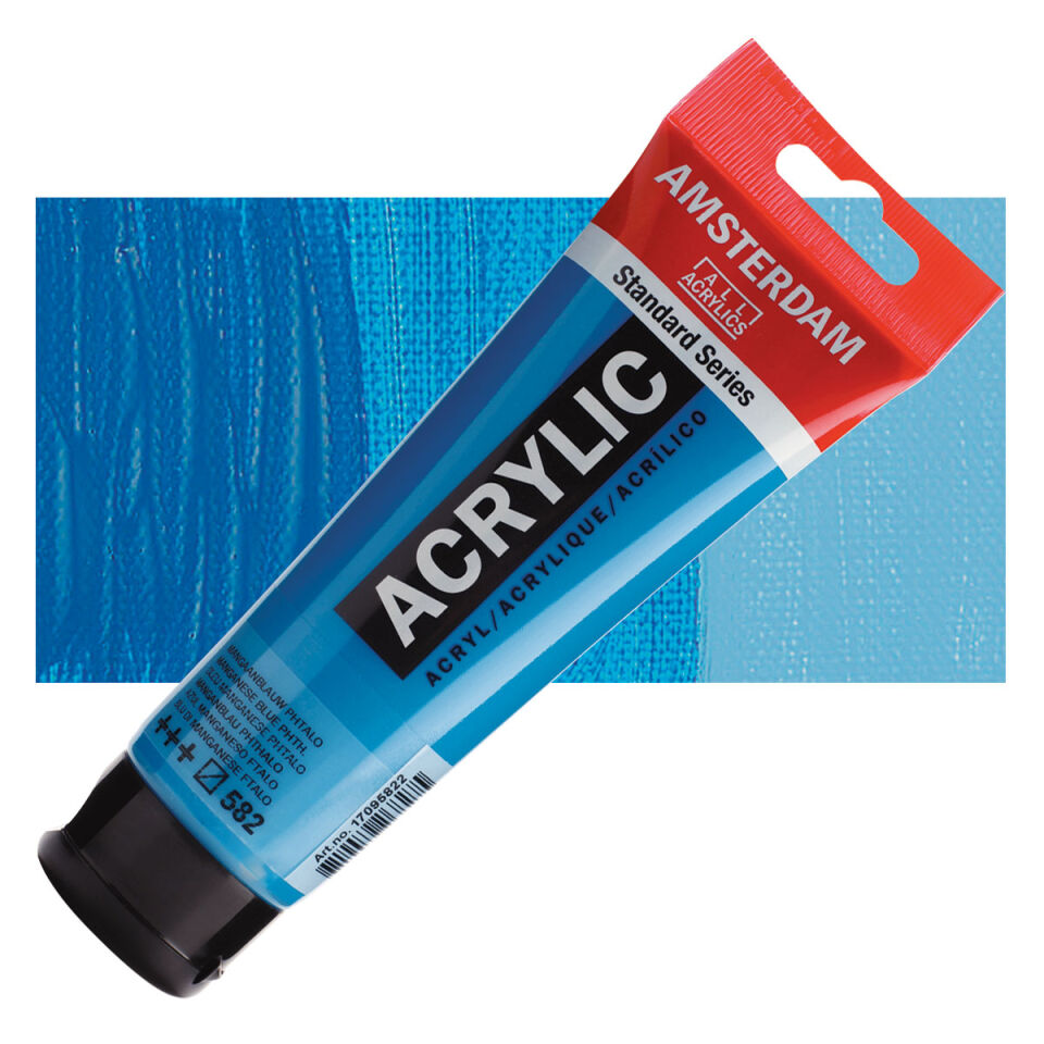 Amsterdam Standart Akrilik 120 Ml Manganese Blue Phthalo