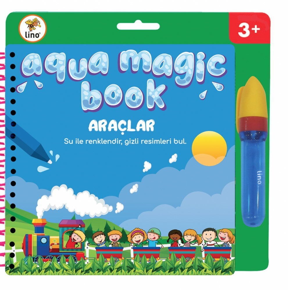 Lino Aqua Magic Book Araçlar Sihirli Boyama Kitabı