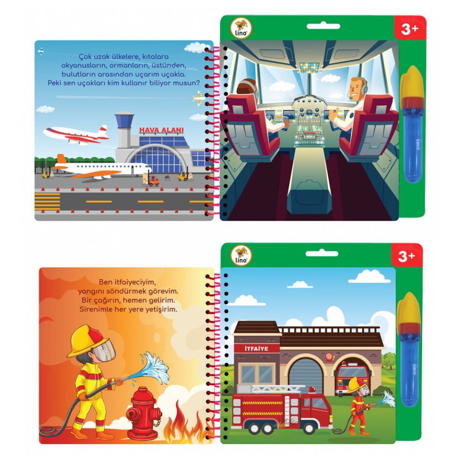 Lino Aqua Magic Book Araçlar Sihirli Boyama Kitabı