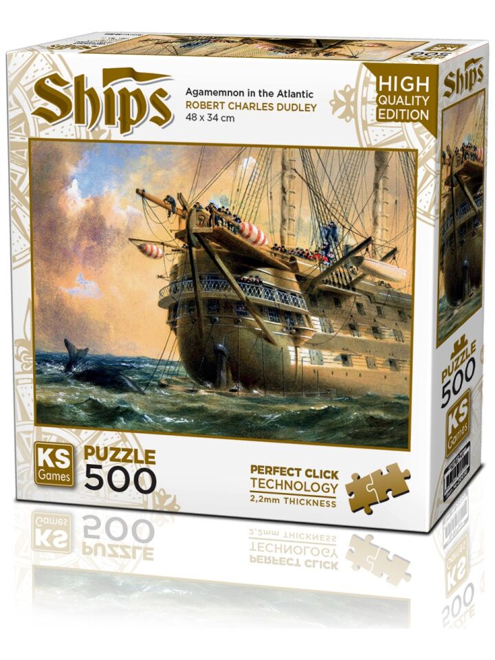 Ks Games Puzzle 500 Hms Agamemnon İn Atlantic