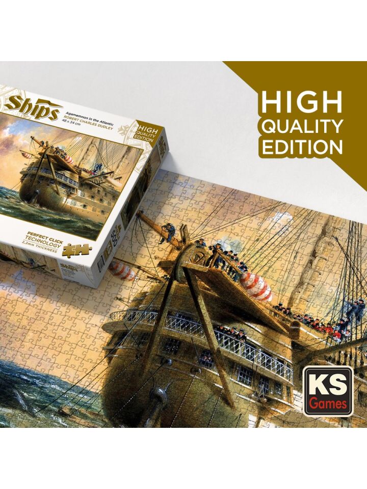 Ks Games Puzzle 500 Hms Agamemnon İn Atlantic