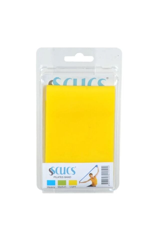 Scucs Pilates Lastiği Sarı Yumuşak