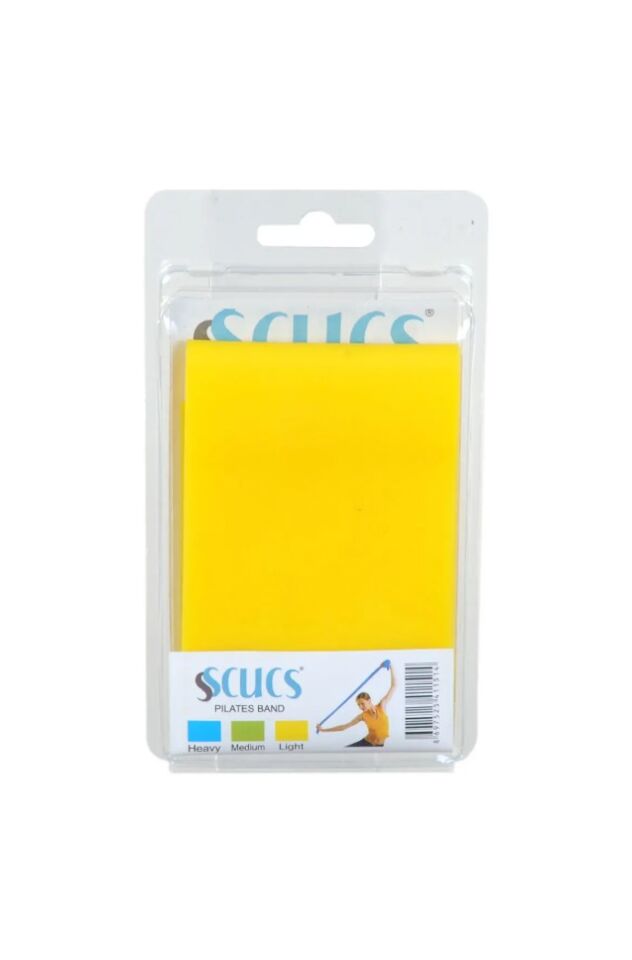Scucs Pilates Lastiği Sarı Yumuşak