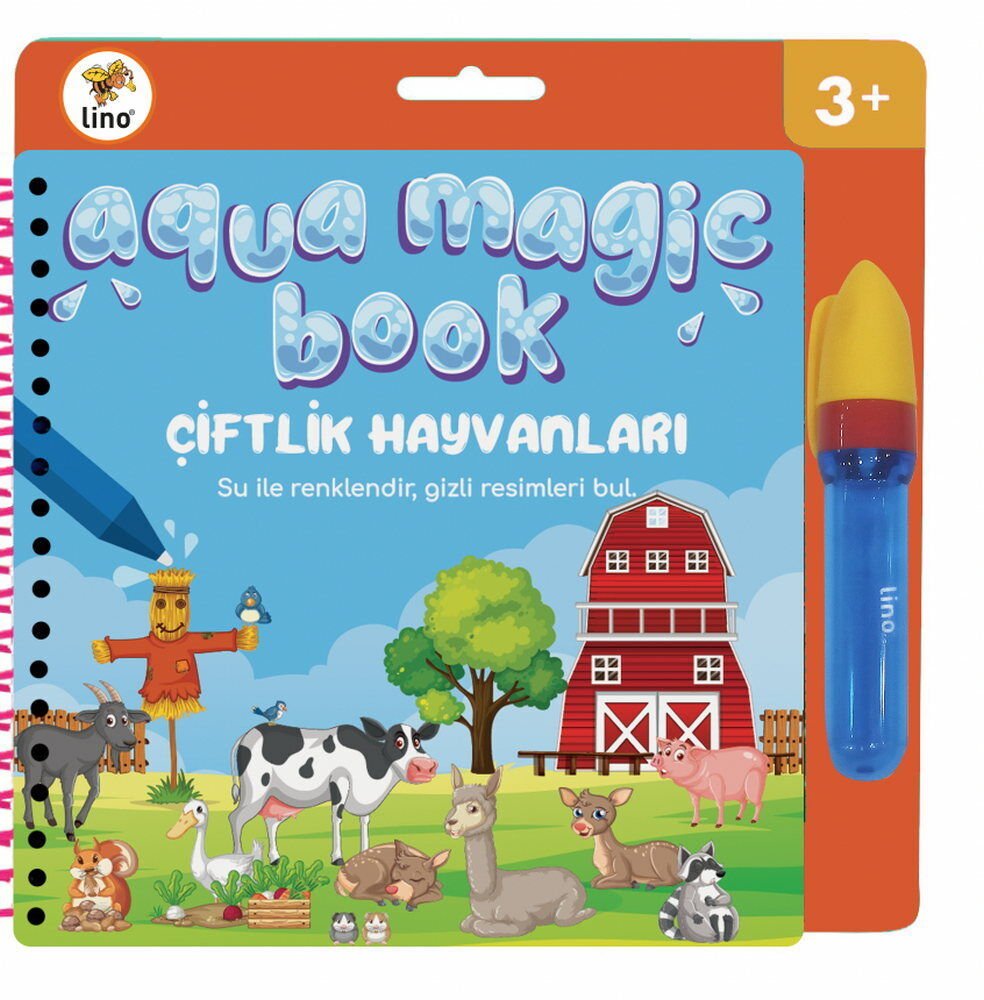 Lino Aqua Magic Book Çiftlik Sihirli Boyama Kitabı