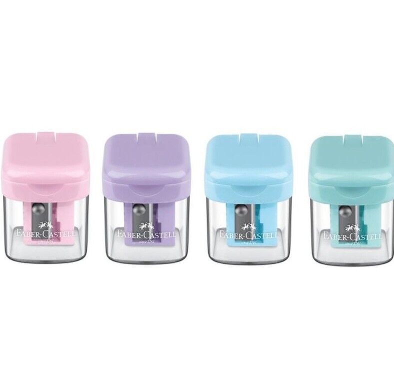 Faber-Castell Minibox Kalemtraş Pastel