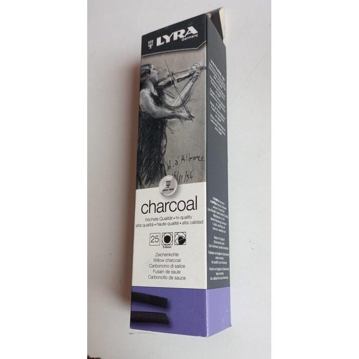 Lyra Charcoals 25 Li Kutu Medium