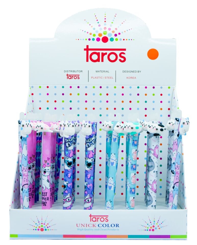 Taros Unick Color Kedi Versatil Kalem