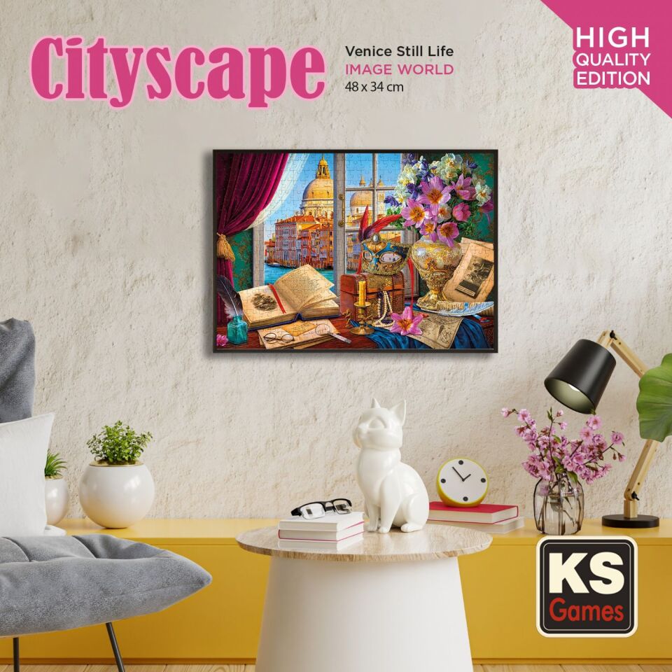 Ks Games Puzzle 500 Venice Still Life