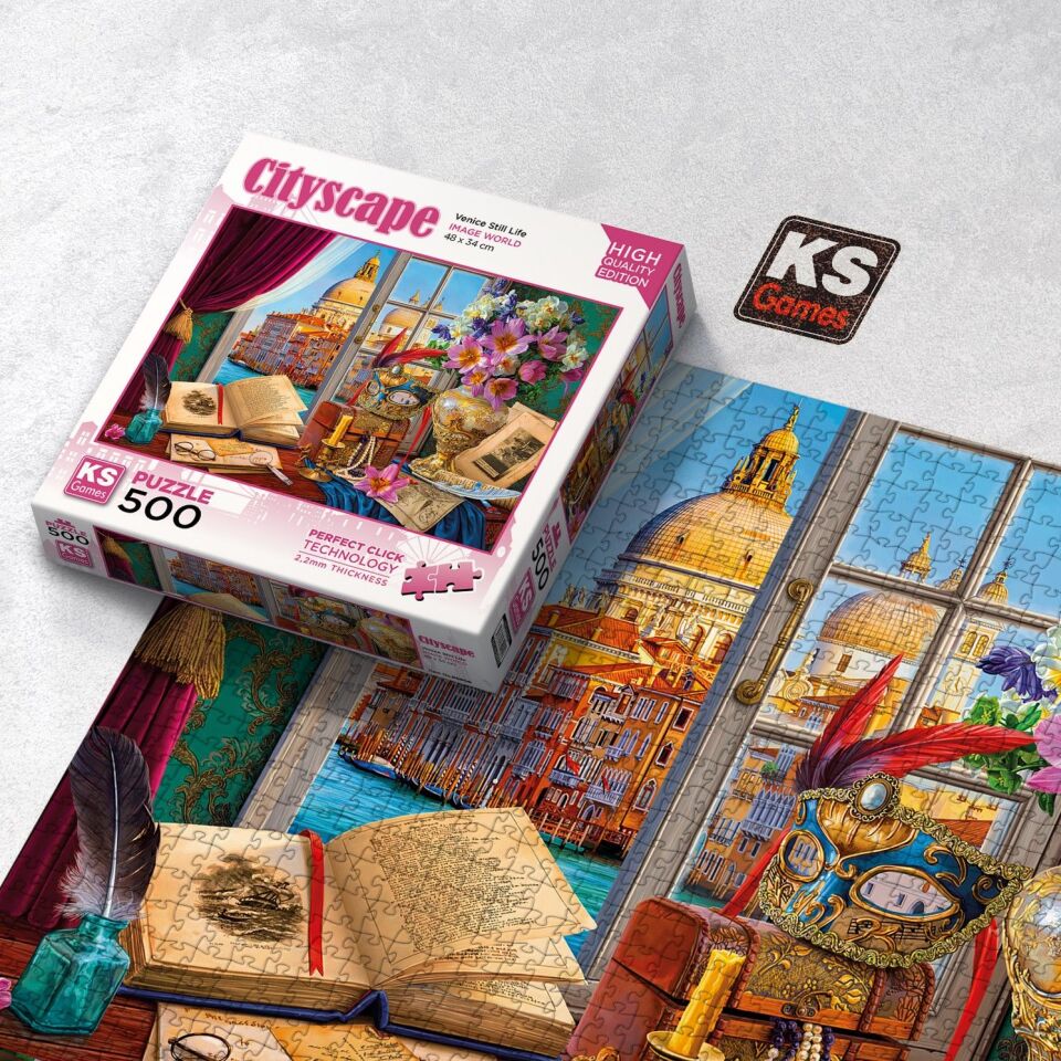 Ks Games Puzzle 500 Venice Still Life