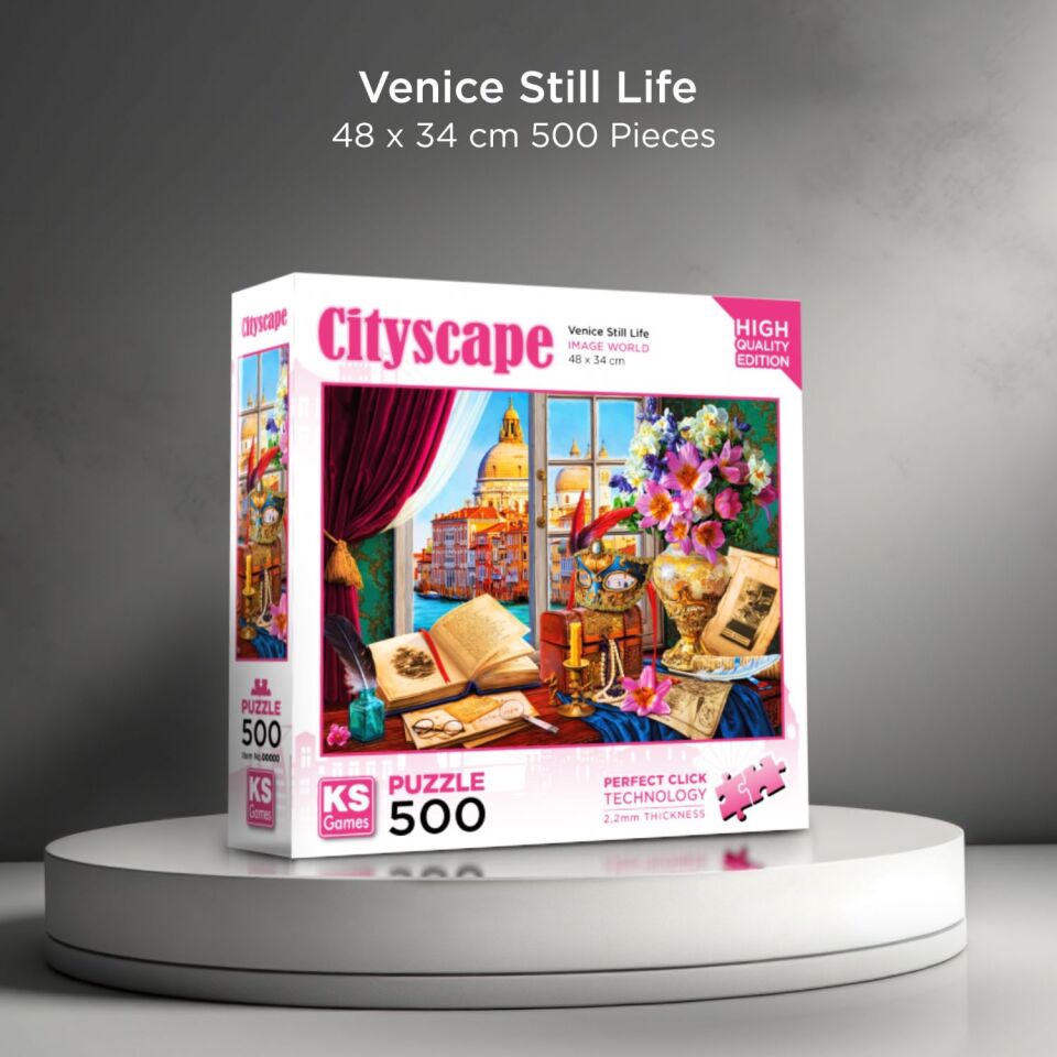 Ks Games Puzzle 500 Venice Still Life