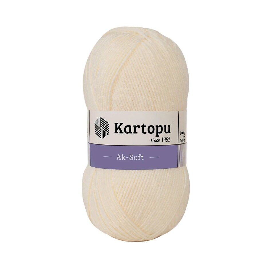 Kartopu Ak-Soft 100 Gr Krem K025