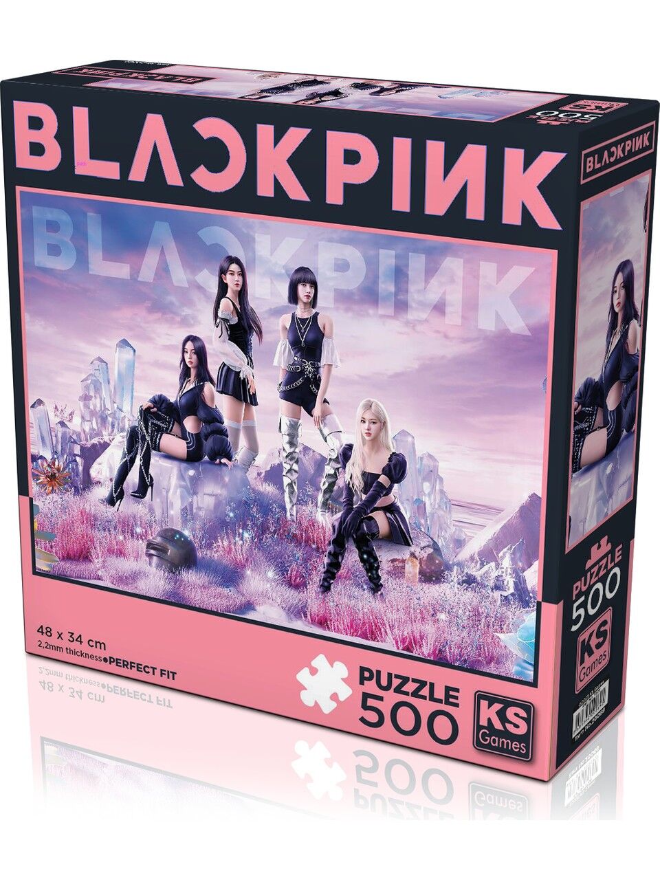 Ks Games Puzzle 500 Parça Black Pink
