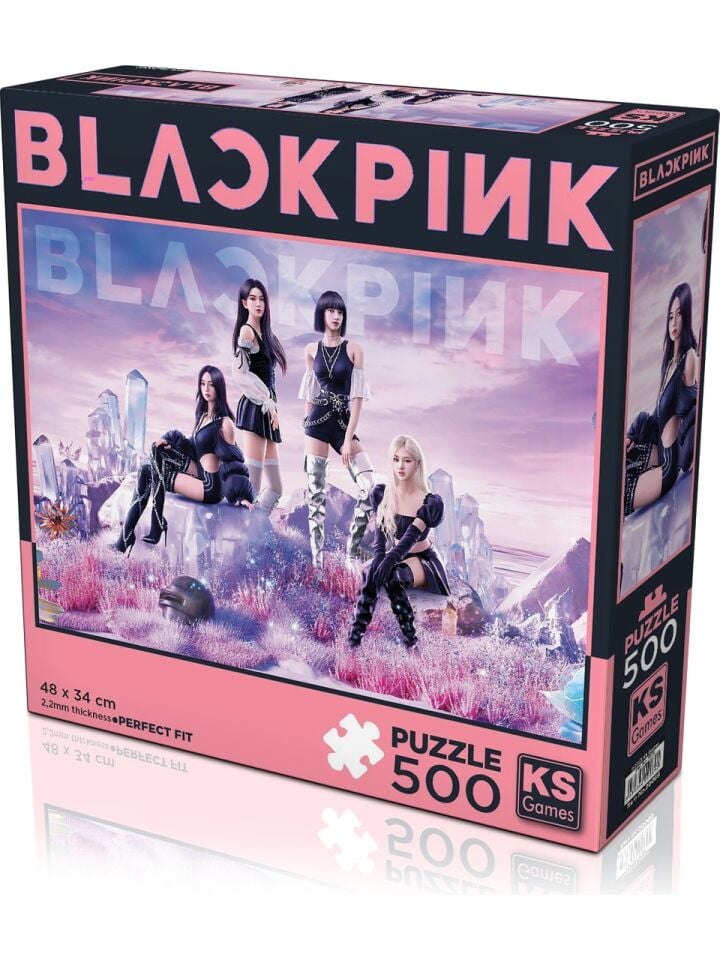 Ks Games Puzzle 500 Parça Black Pink