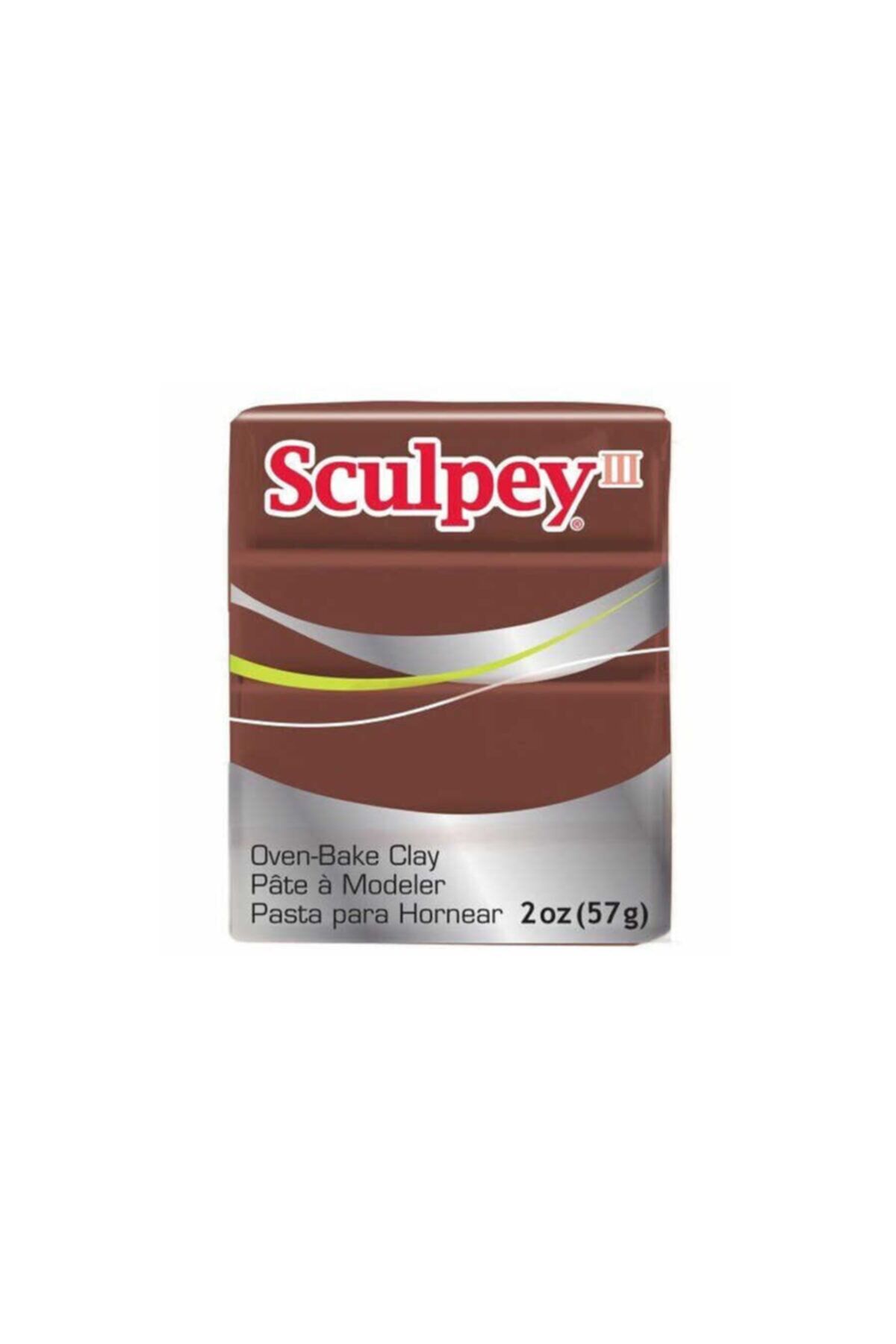 Sculpey III Polimer Kil Çikolata 57gr