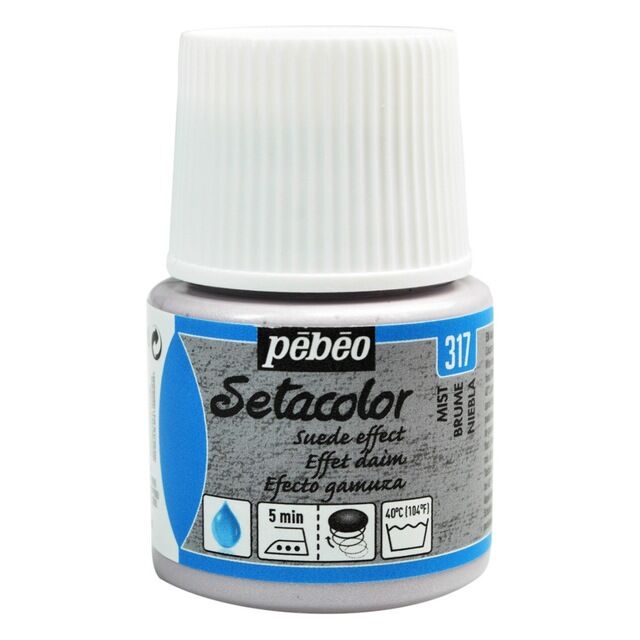 Pebeo Setacolor Opaque Suede Effect 45 Ml Mist