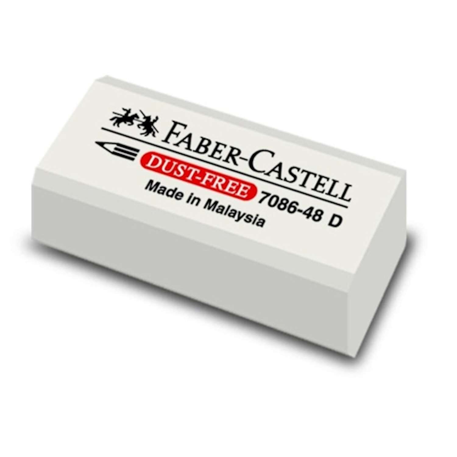Faber-Castell 7086/48 Beyaz Silgi