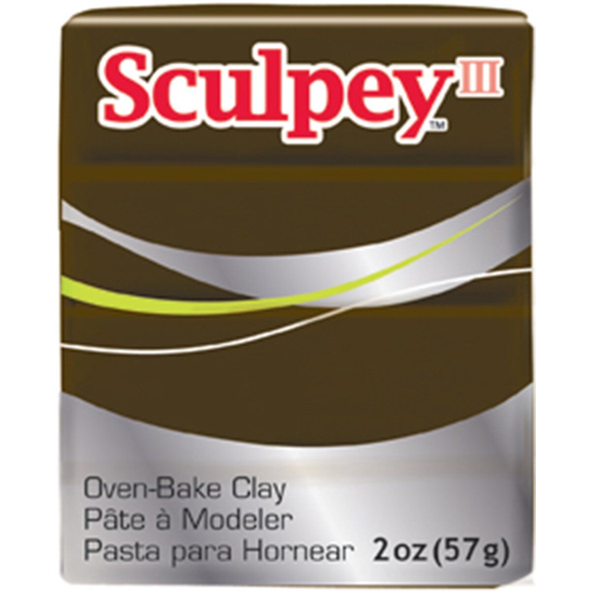 Sculpey III Polimer Kil S.Kahverengi 57gr