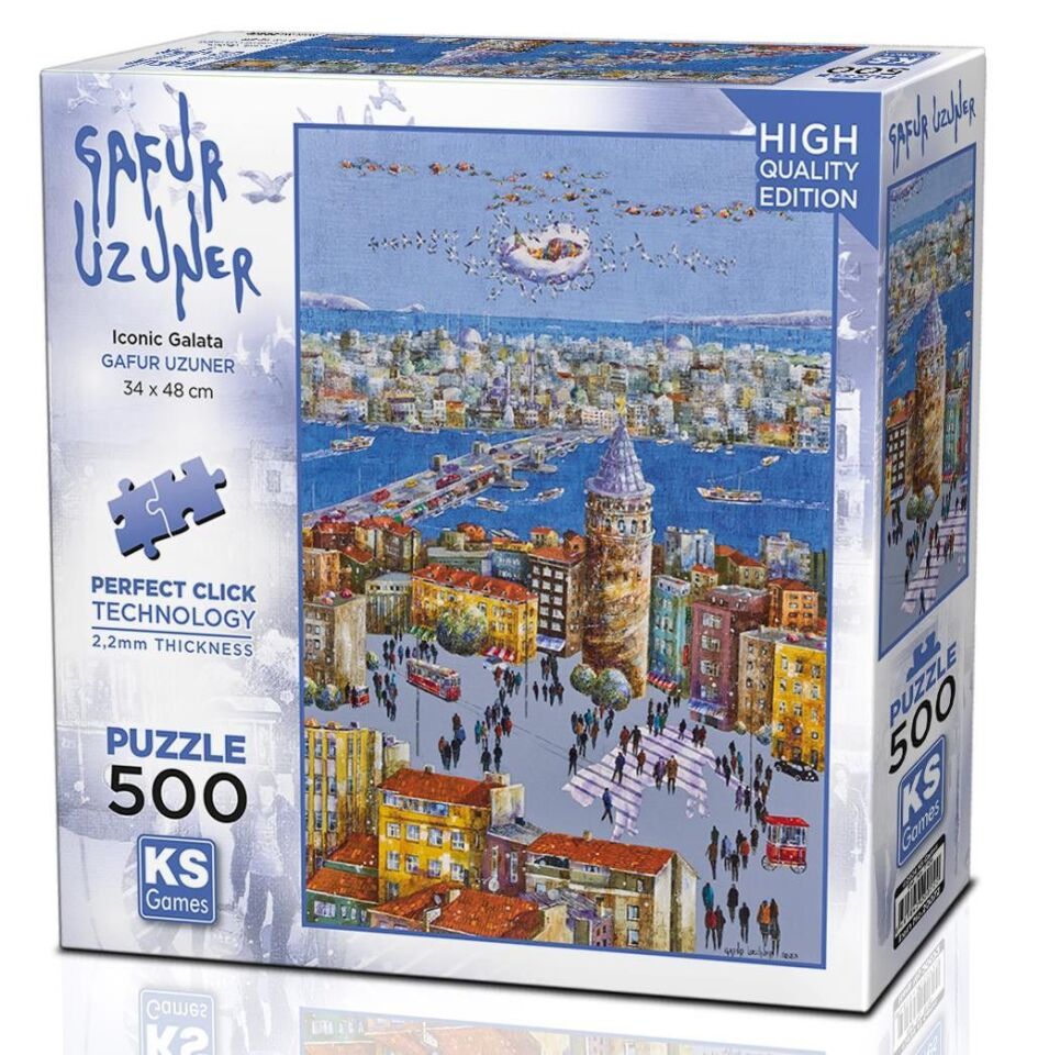 Ks Games Puzzle 500 İconic Galata
