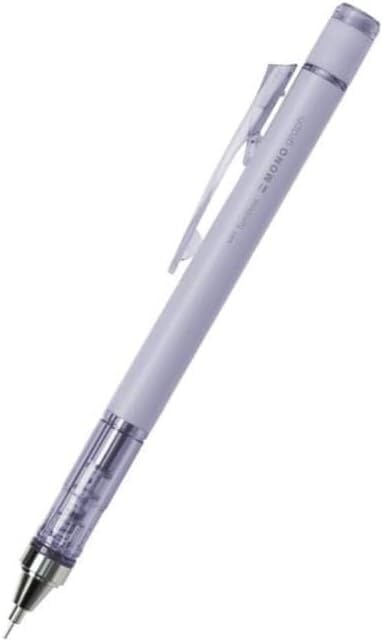 Tombow Mono Graph Mineral Mekanik Kurşun Kalem 0.5 Mm Blisterli Şeffaf Mor