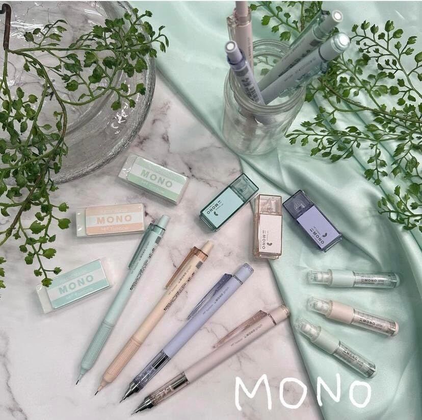 Tombow Mono Graph Mineral Mekanik Kurşun Kalem 0.5 Mm Blisterli Şeffaf Mor