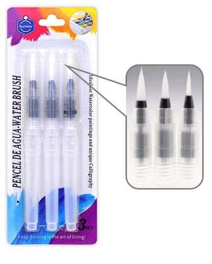 Keep Smiling Su Haznelı Fırça Seti 3 Lü CS013