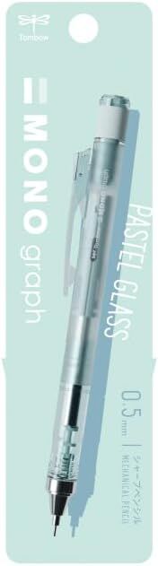 Tombow Mono Graph Pastel Glass Mekanik Kurşun Kalem 0.5 Cam Mavi