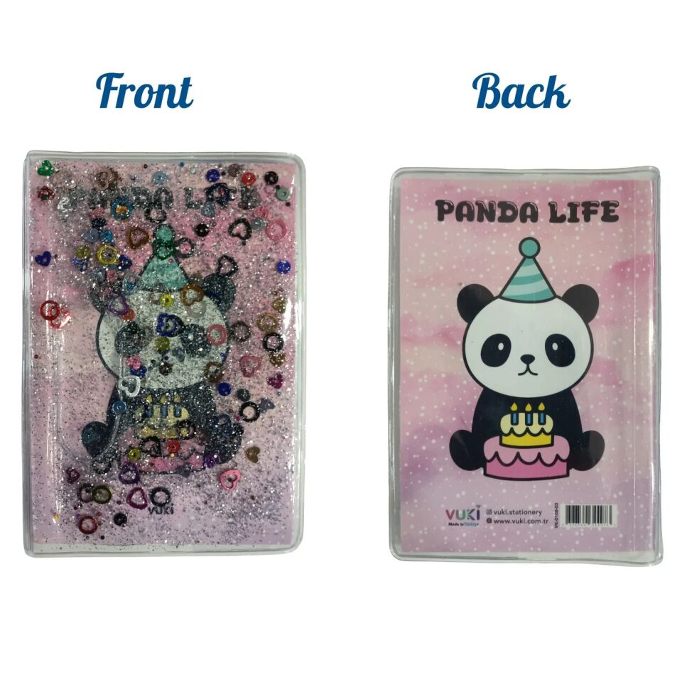 Vuki Küçük Sulu Defter Panda