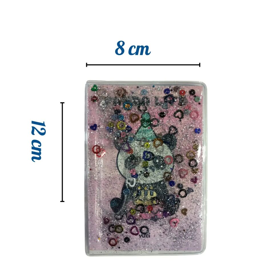 Vuki Küçük Sulu Defter Panda