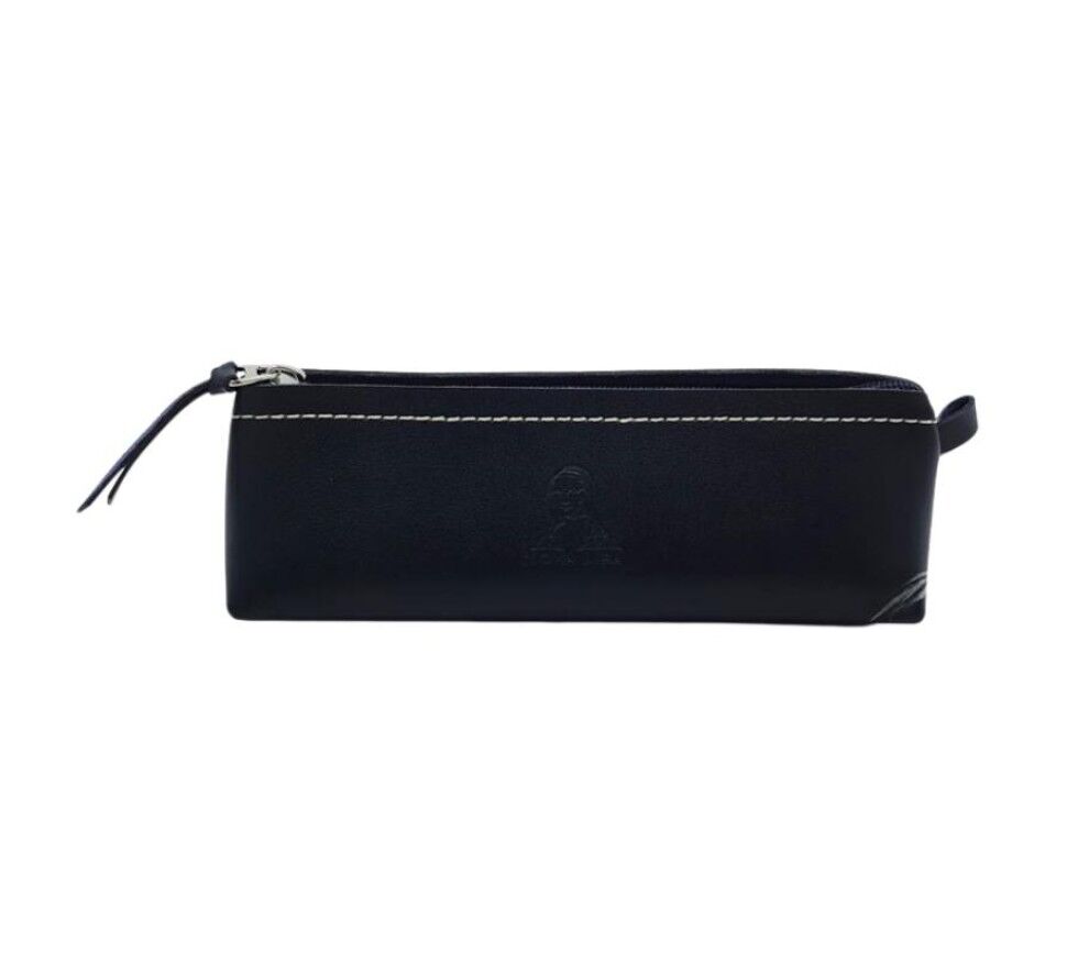 Mona Lisa Deri Kalemlik Tribag Siyah