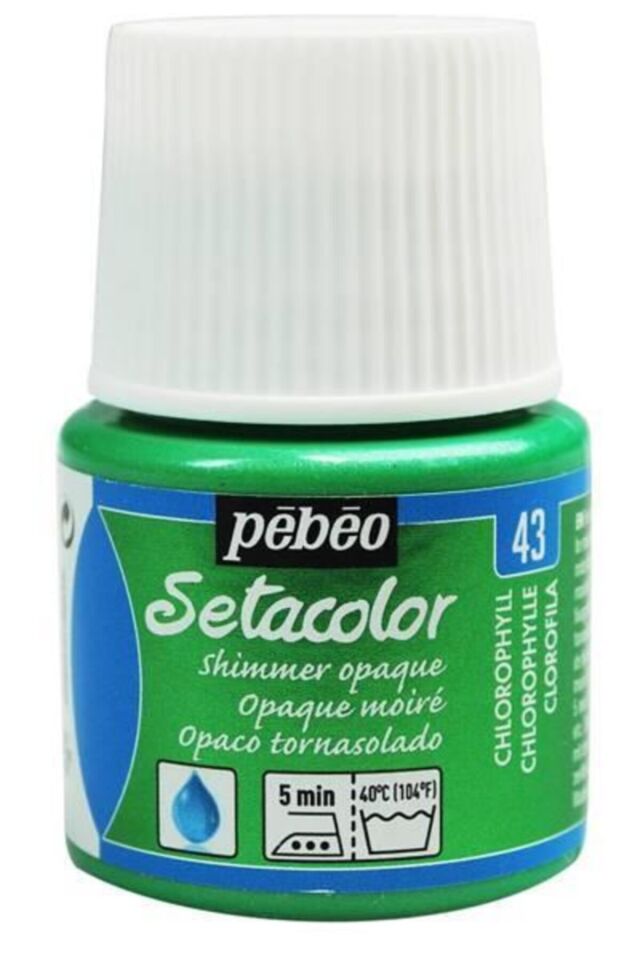 Pebeo Setacolor Opaque 45 Ml Şişe Yd Chlorophyl