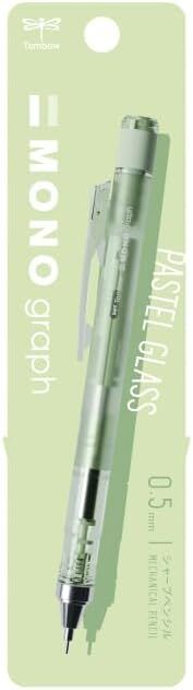 Tombow Mono Graph Pastel Glass Mekanik Kurşun Kalem 0.5 Cam Yeşil